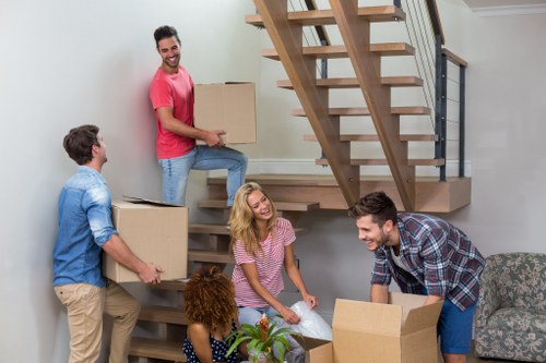 Docklands moving and storage service with modern apartment relocation