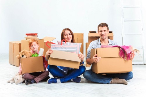 Seasonal household storage setup for Docklands living