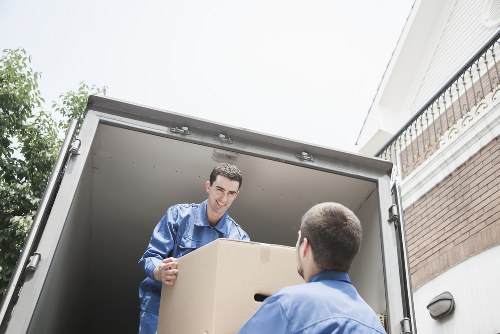 Organised Docklands office with efficient storage systems